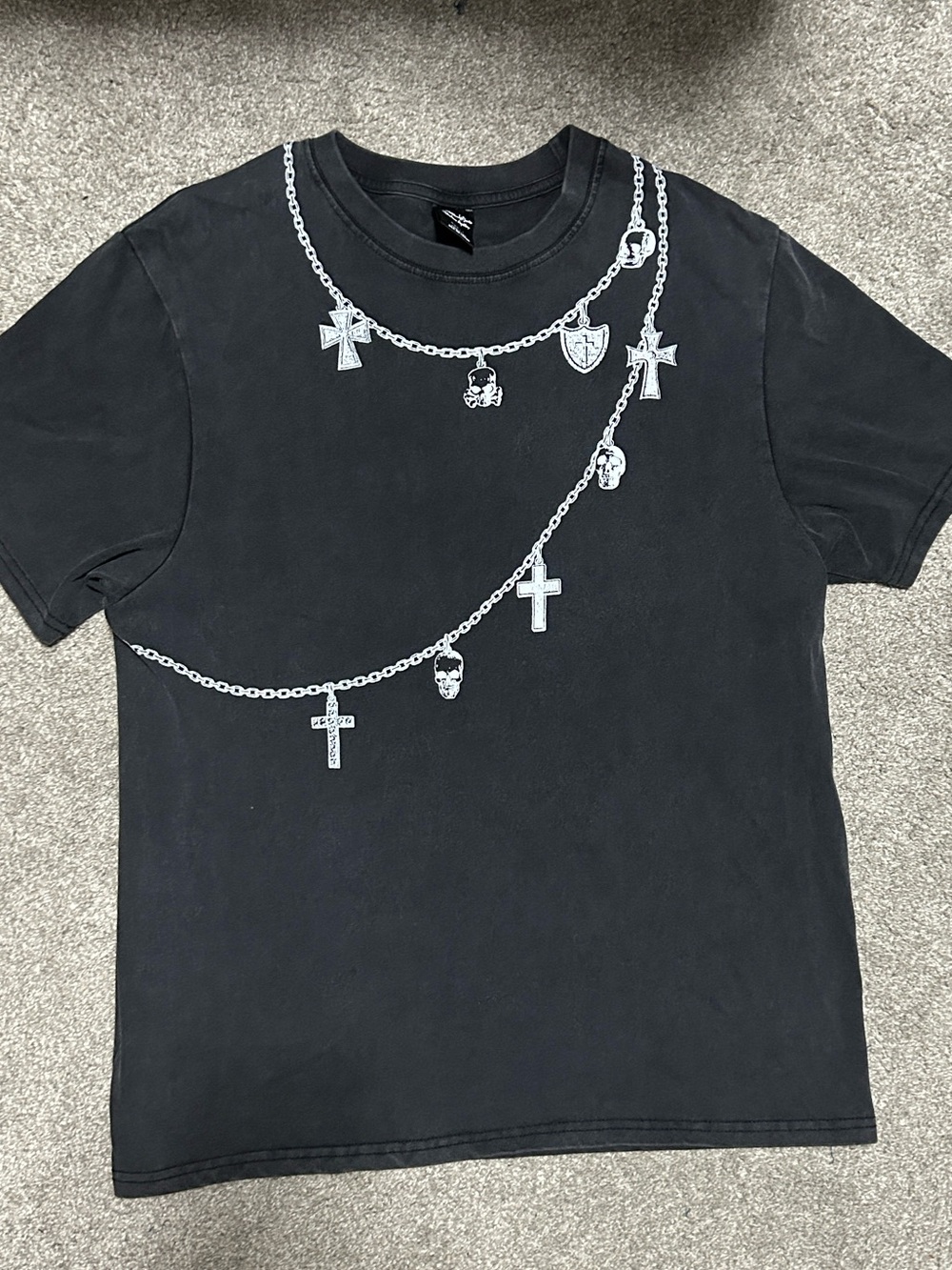 Number Nine SS04 Chain Tee Size 1